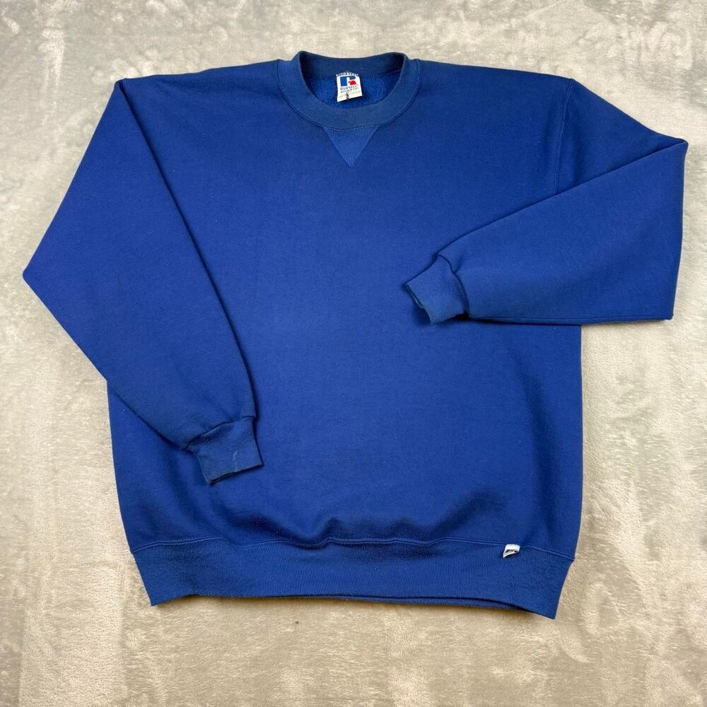 Russell-athletic Men's Blue Sweatshirt